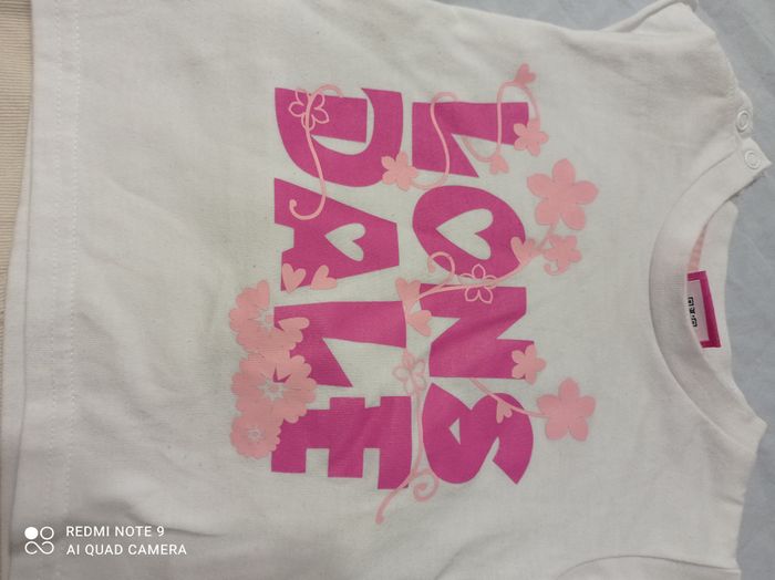 pantalon et tee shirt de absorba 6/12 mois ref R103 C3 - photo numéro 4