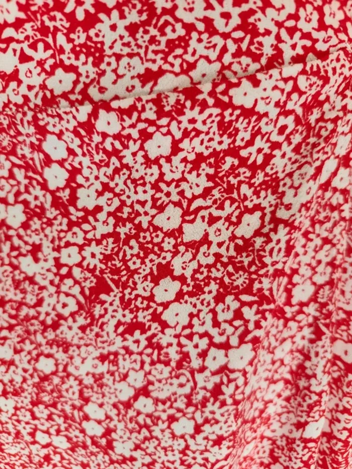 Robe imprimé fleurie portefeuille - photo numéro 9