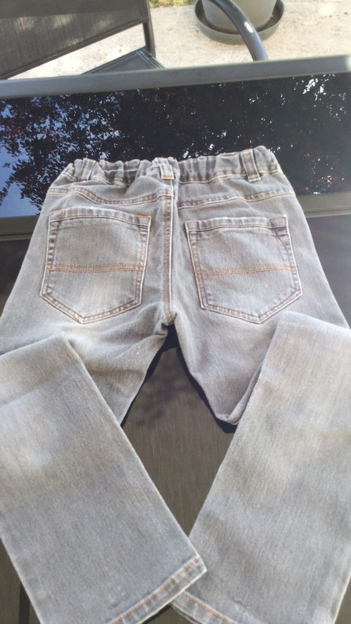Jeans gris 10ans Kiabi - photo numéro 5