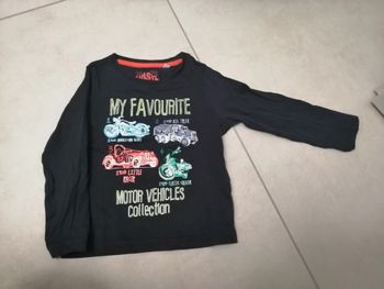 T-shirt manches longues 2 ans