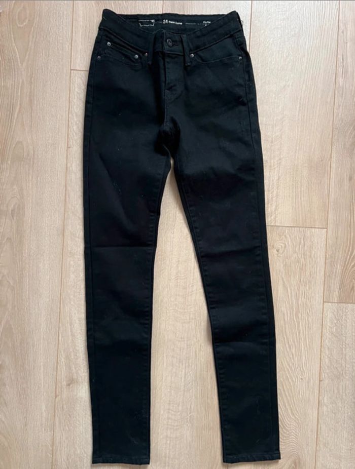 Jean skinny Levi's noir - photo numéro 2