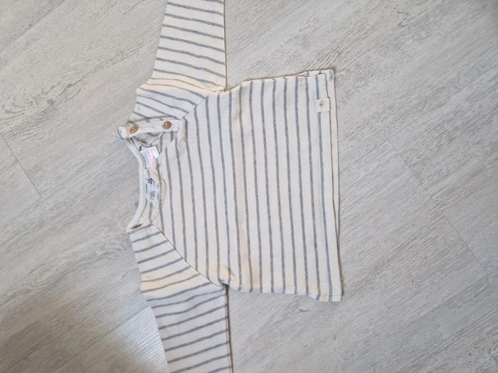 Haut manches longues zara 6 mois - photo numéro 2