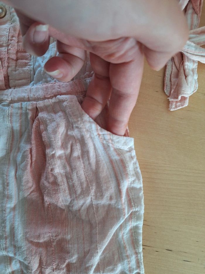 Combinaison pour fille taille 12mois marque tape à l'œil très bon état - photo numéro 7