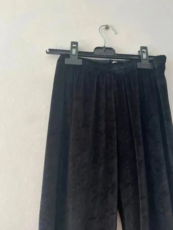 Bas de pyjama effet velour - Taille 36 - photo numéro 3