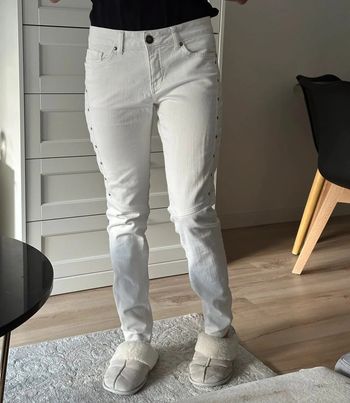 Jolie Jean blanc Vintage Taille 38 - BODYFlirt comme neuf