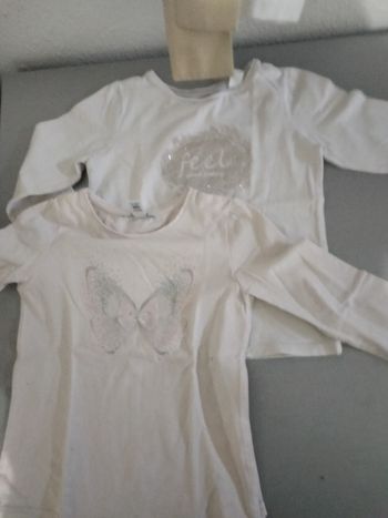 Lot de tee-shirt manche longues