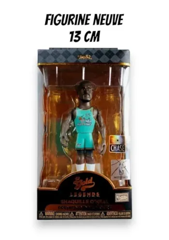 Figurine vinyle Funko NBA All Stars Gold Shaquille O'Neal Chase