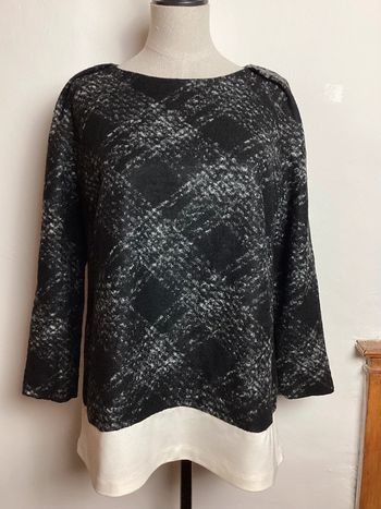 Pull gris anthracite Mango 38