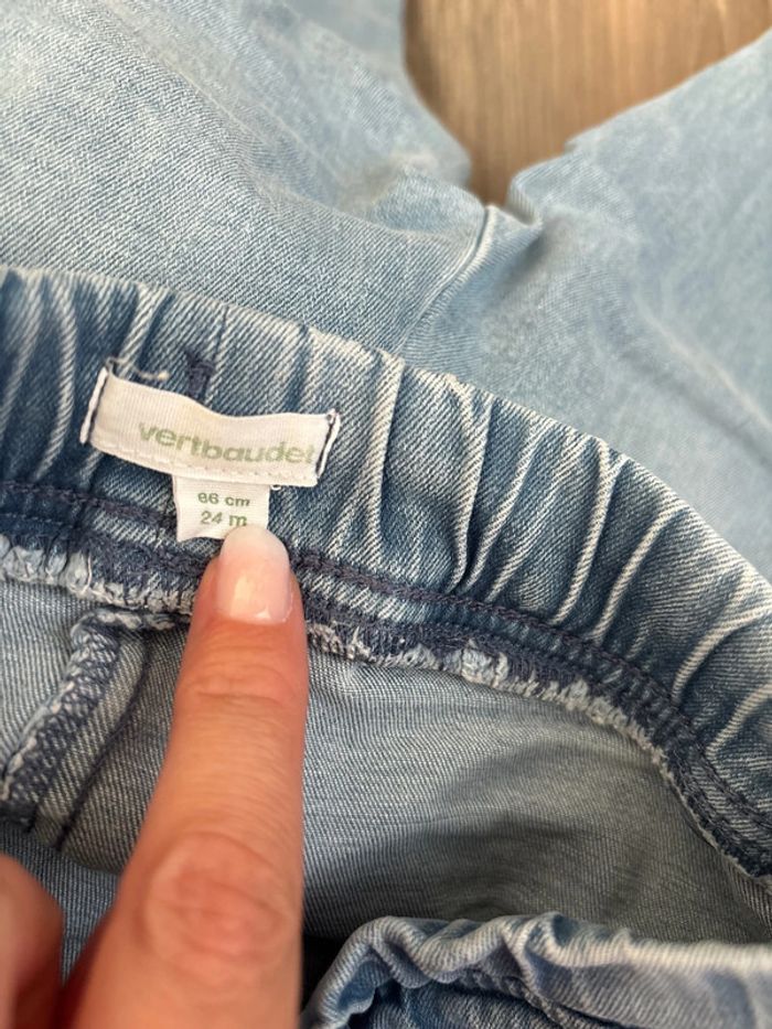 Jean élastique à la taille - photo numéro 3