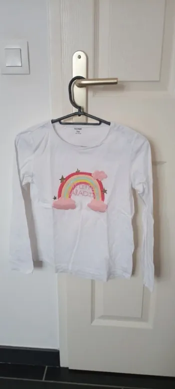 Teeshirt manches longues Kiabi