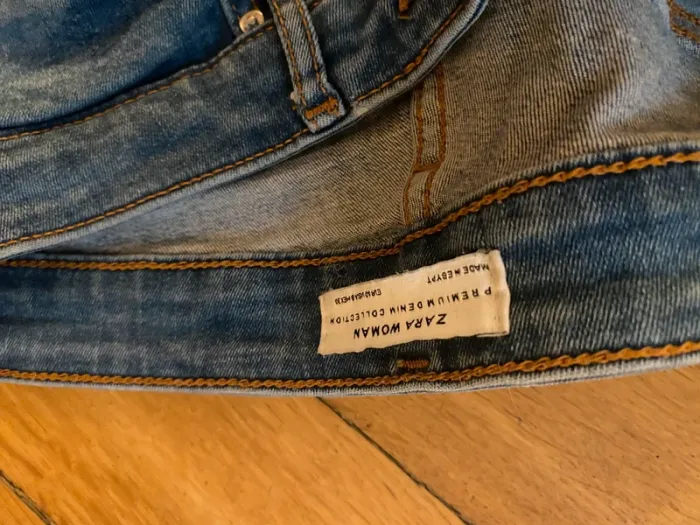 Jean femme slim Zara taille 38 - photo numéro 3