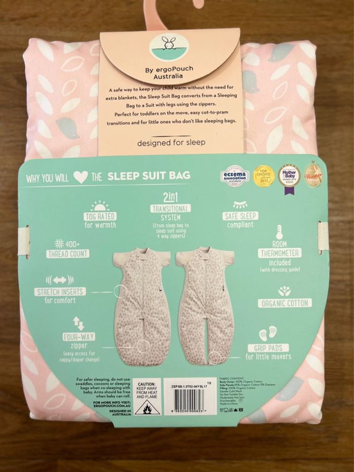 (New) Ergopouch suit sleep bag 2-4Y - photo numéro 6