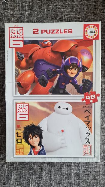 Puzzle disney nouveaux héros