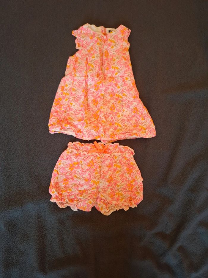 Robe + short bébé