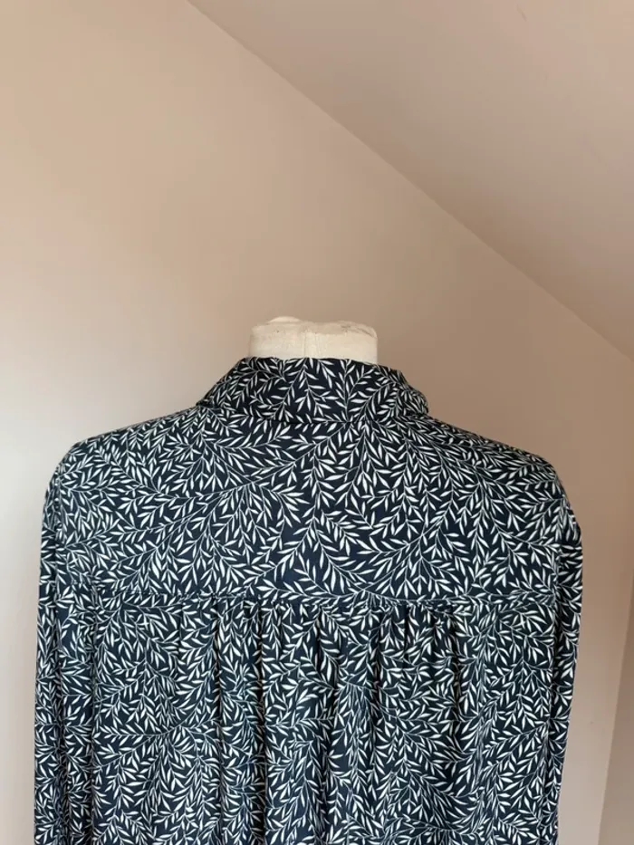Superbe chemise fleurie fluide H&M collab Morris & co neuve 44 - photo numéro 7