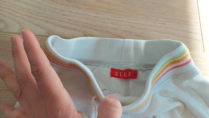 Pantalon blanc 12 mois elle - photo numéro 3