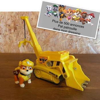Idée cadeau 🎁 Jouet figurine Ruben avec son véhicule de la Pat Patrouille
