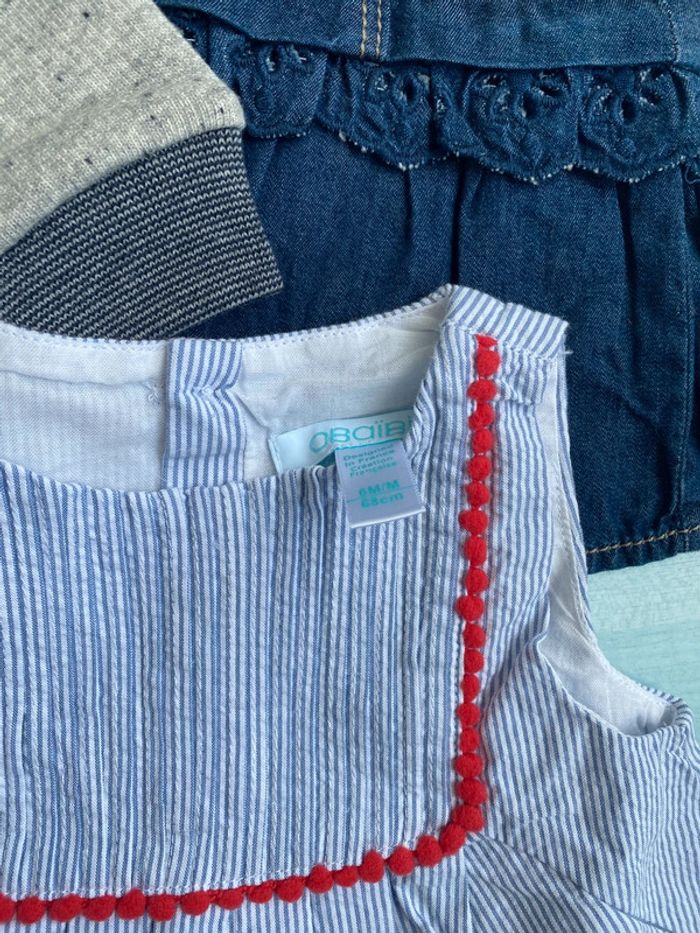 Lot vêtements fille 6 mois - photo numéro 3