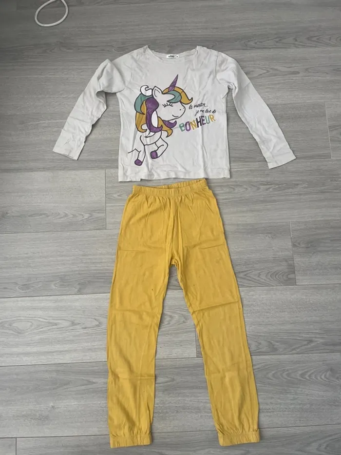 Pyjama licorne léger fille