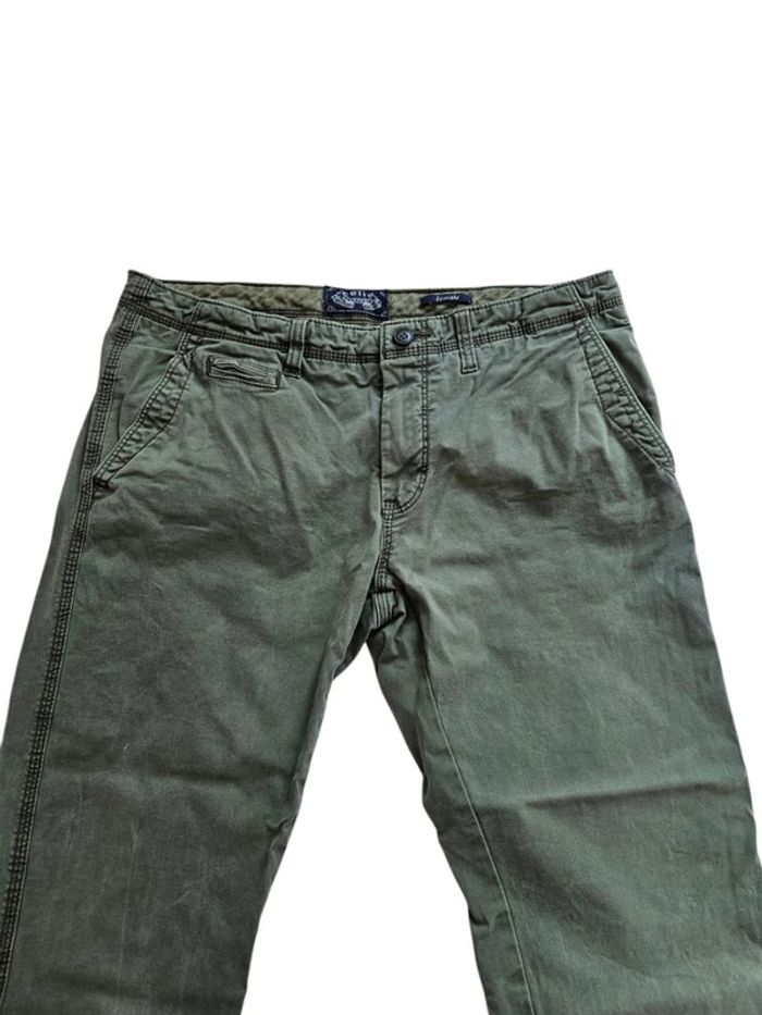 Pantalon- Célio - vert kaki - 42/XL - photo numéro 2