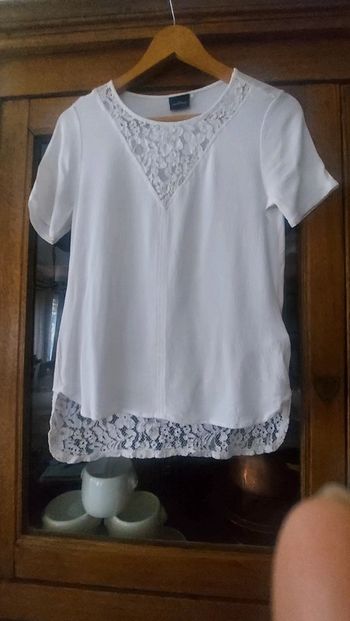 Top blanc sixth sense fr 38 H e M