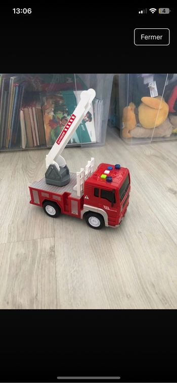 Camion pompier sonore