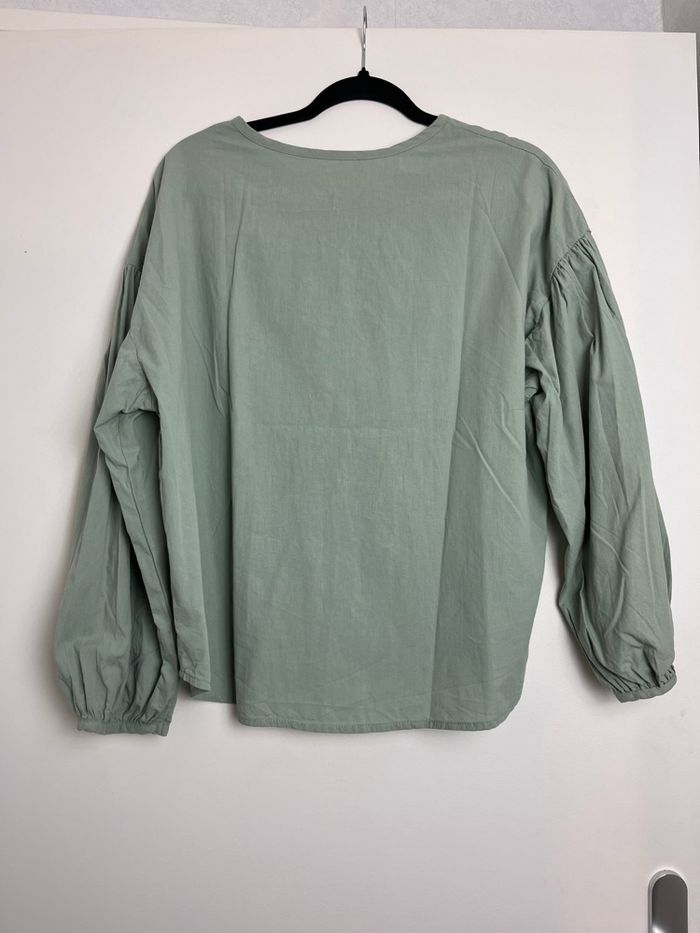 Blouse vert d’eau - photo numéro 4