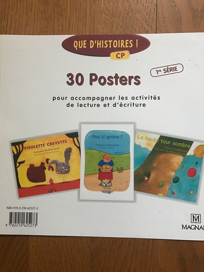 Posters pour accompagner les activités de lecture et d'écriture CP - Série 1