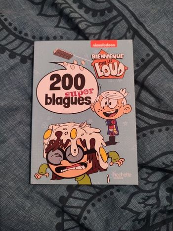 Livre de 200 blagues Bienvenue chez les Loud