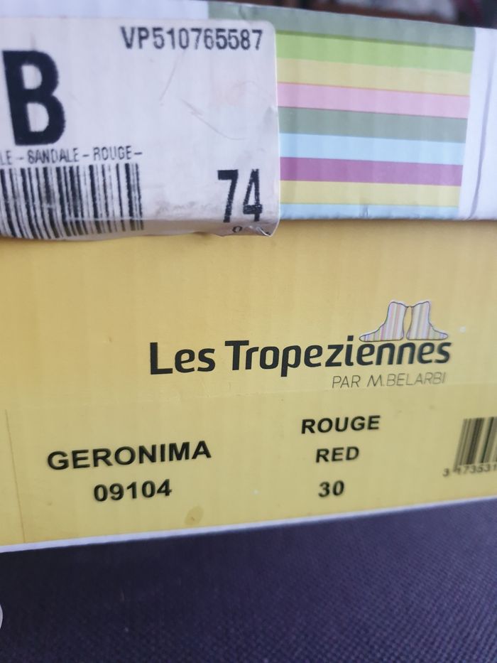 Sandales les Tropéziennes  neuves taille 30 - photo numéro 7