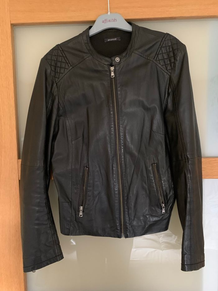 Veste imitation cuir - photo numéro 6