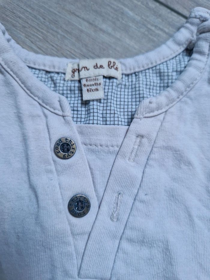 T shirt ML 6 mois - photo numéro 2