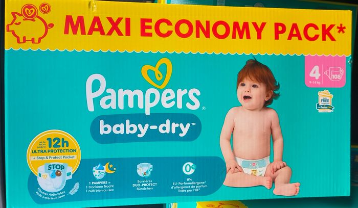 Lot 3 Paques Couches Bébé 4eme âge Pampers