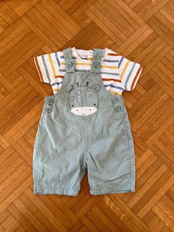 Ensemble salopette fine / T-shirt 23mois