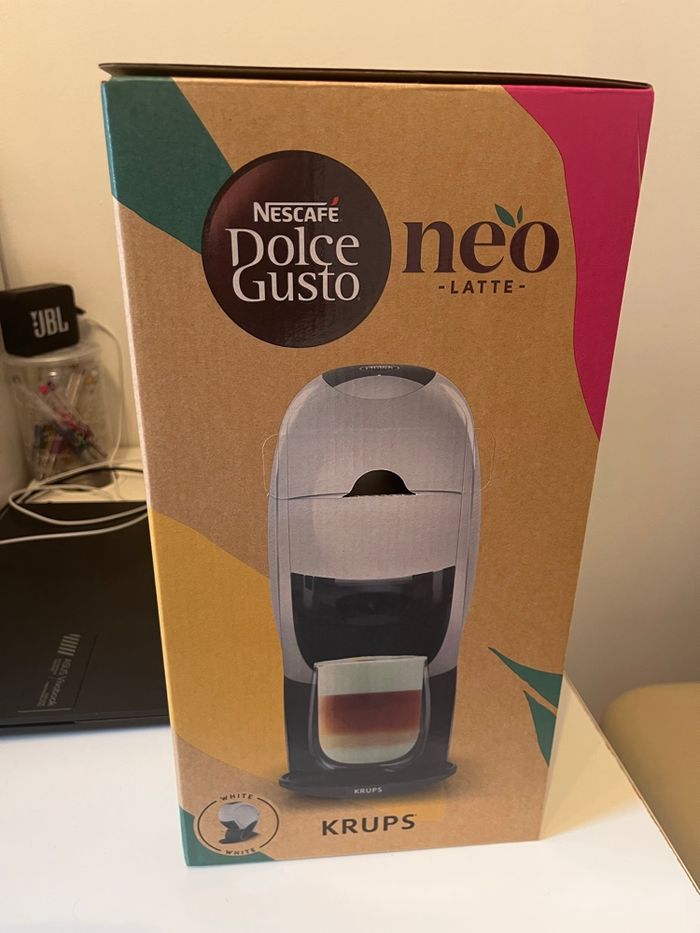 Cafetière Dolce Gusto Neo Latte Blanche - photo numéro 3