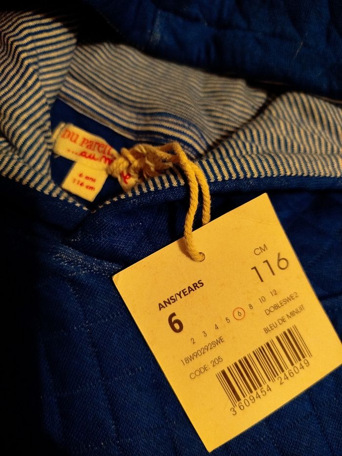 Pull 6 ans neuf Du pareil au même - photo numéro 2