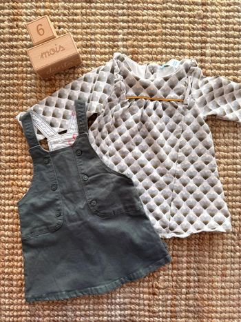 Lot robes Obaibi 6mois / 68cm