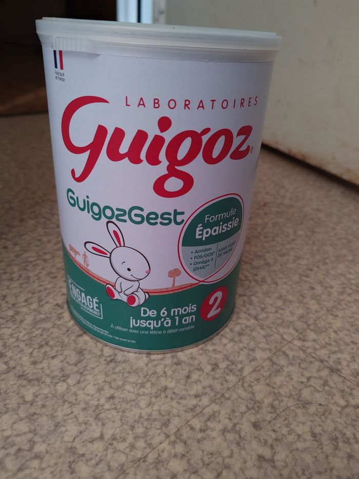 Lait guigoz 2ème âge