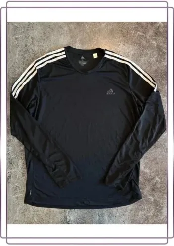 Sweat manches longues sport climalite running homme Adidas XL