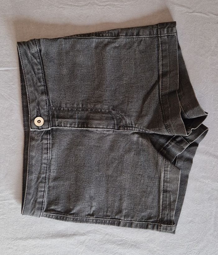 Short en jeans stretch mini - T.34 - TB / Exc. état