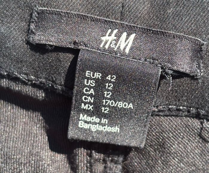 👖 Jean stretch noir H&M – Taille 42 - photo numéro 4