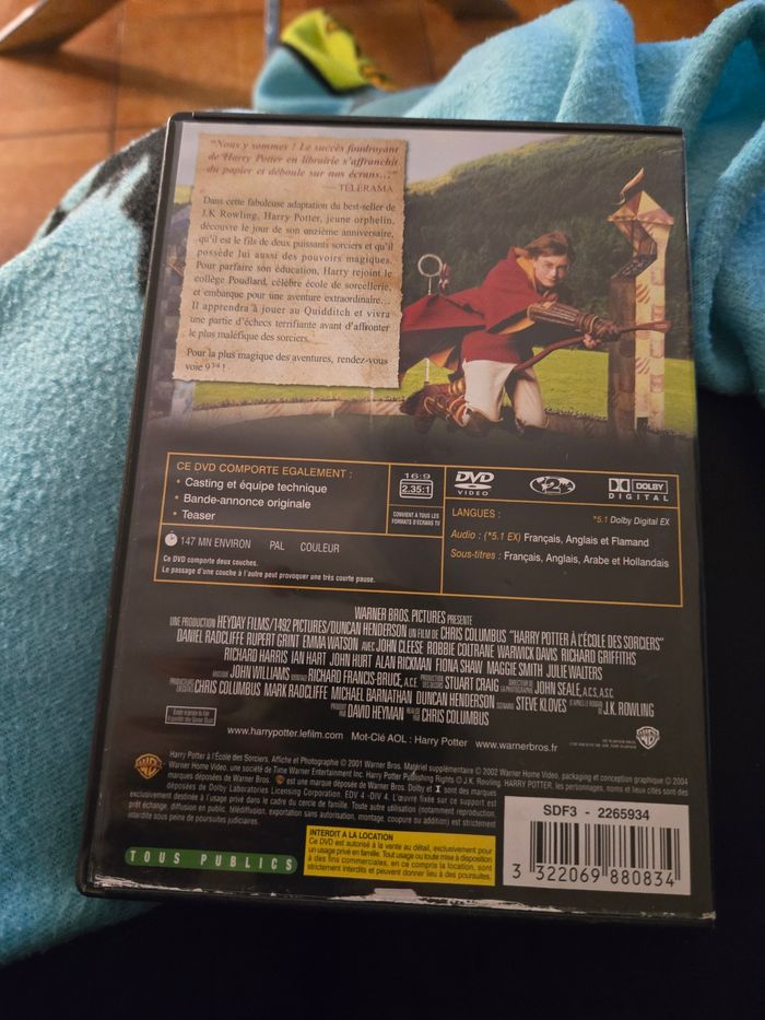 DVD Harry Potter l'école des sorciers - photo numéro 2
