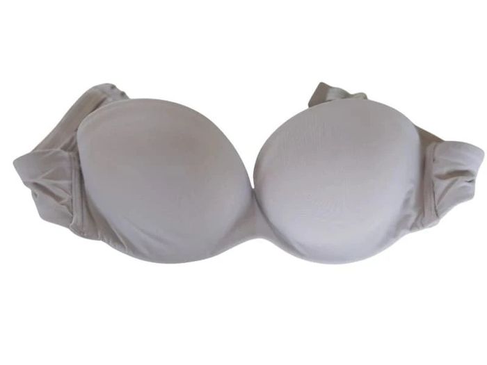 C61 lot soutiens gorge bandeaux noir/beige Etam 85B - photo numéro 2
