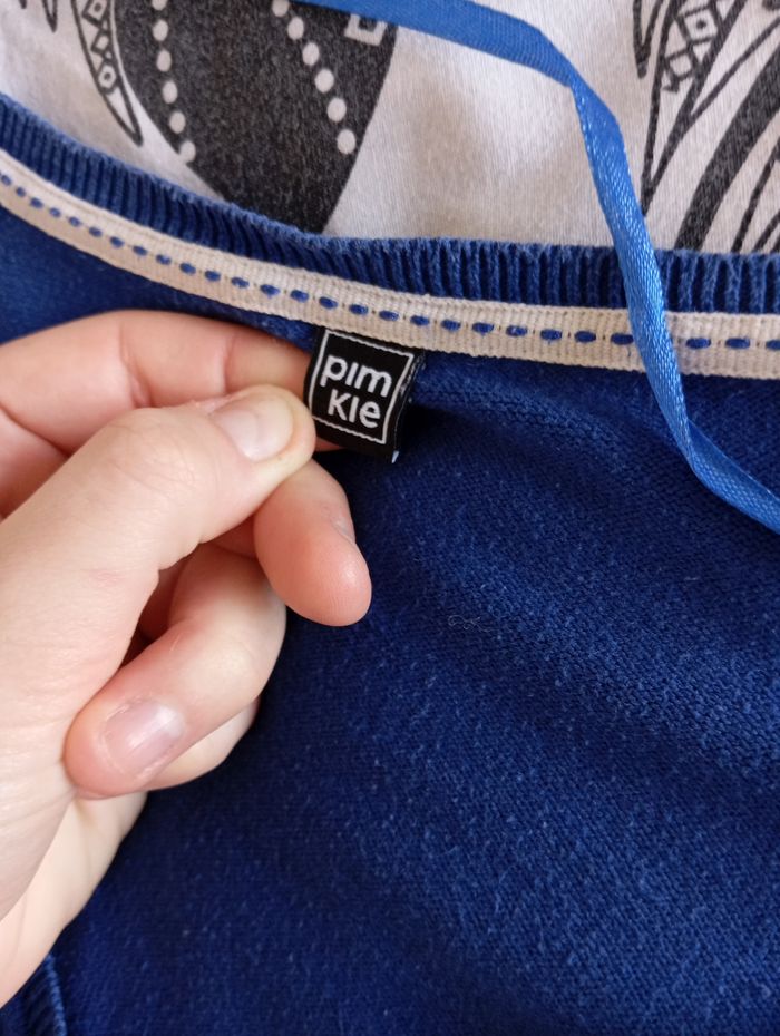 Lots 2 pulls Lot 2 pulls prêts du corps un pimkie et un camaïeu, vert et bleu, - photo numéro 4