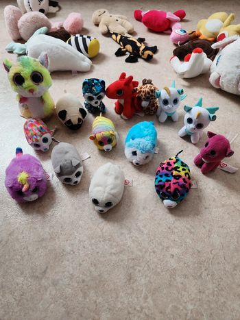Lot peluches TY