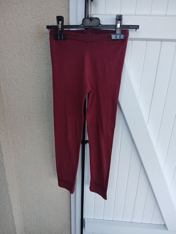 Lot de 2+1 gratuit legging filles taille 7 ans - photo numéro 3