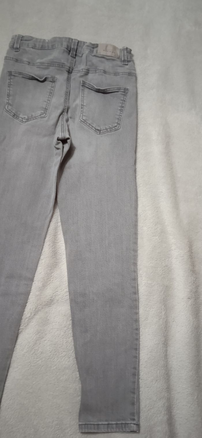 Jean slim gris taille 11/12 ans - photo numéro 7