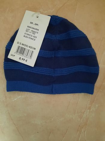 Bonnet bébé 3 mois