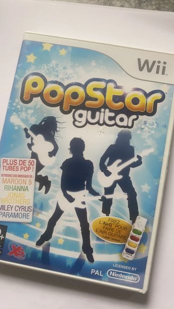 pop star guitar wii