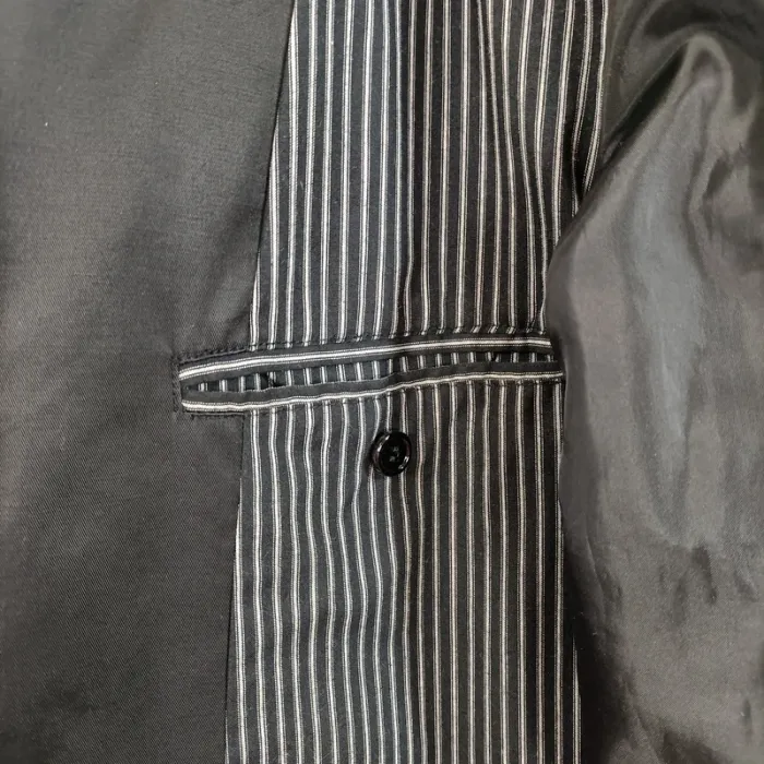 Veste de costume noir Izac- Taille L Coton et polyamide A485 - photo numéro 11